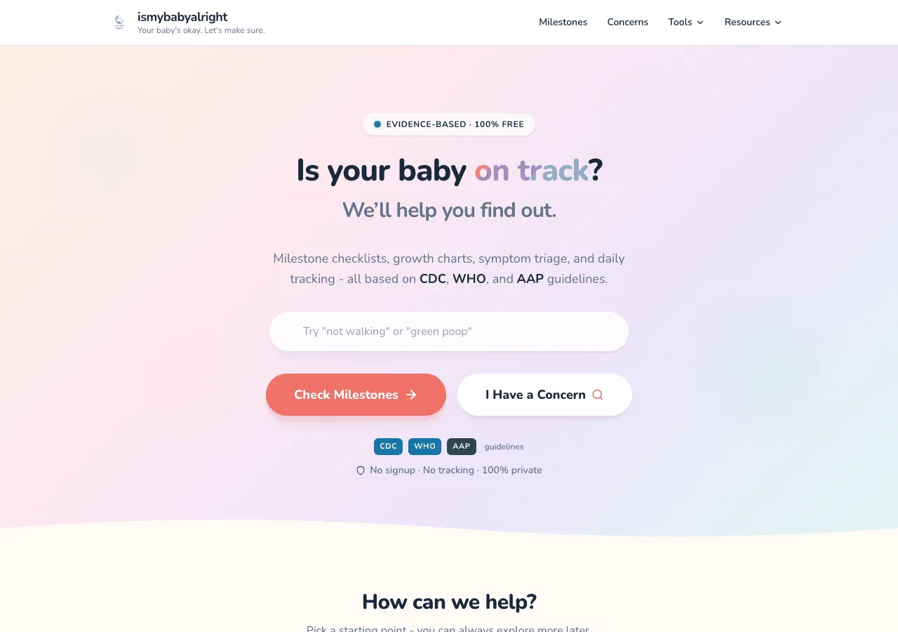 Is My Baby Alright app screenshot